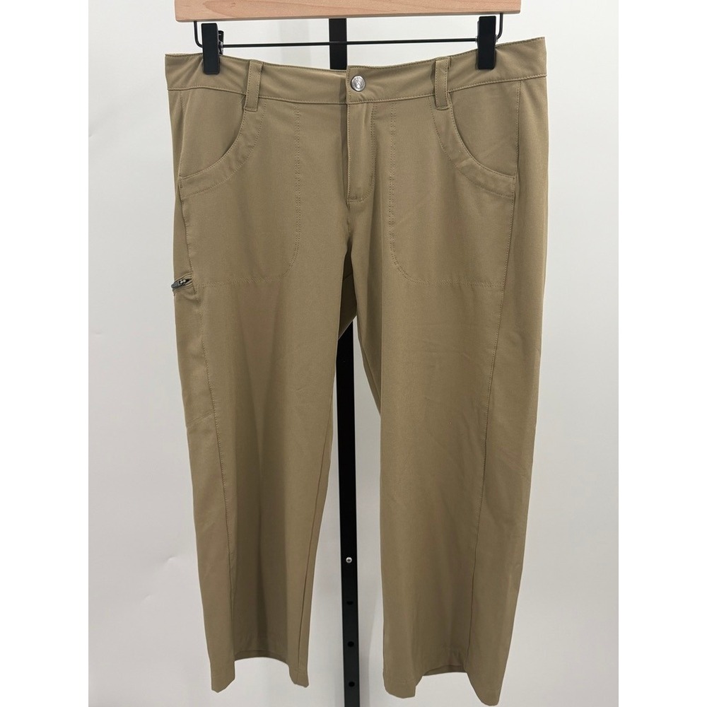 Patagonia All Out Capri Pants Mid Rise Stretch Hiking Thigh Pocket Quick Dry